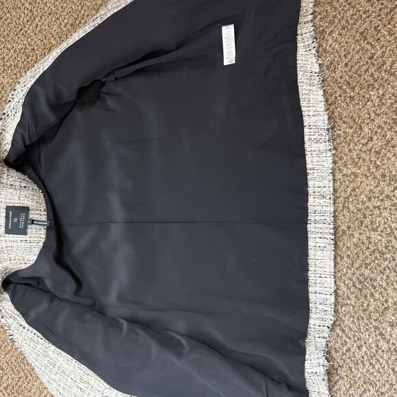 Marissa Webb Barney’s New York Tweed Snap Button Blazer Jacket Women’s 8 Career - Picture 14 of 15